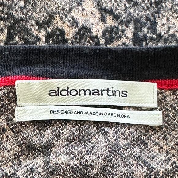 Anthropologie AldoMartins 12 Cardigan Sweater Wool Blend‎ Snakeskin print - Picture 3 of 12